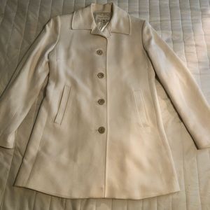 Banana republic white coat